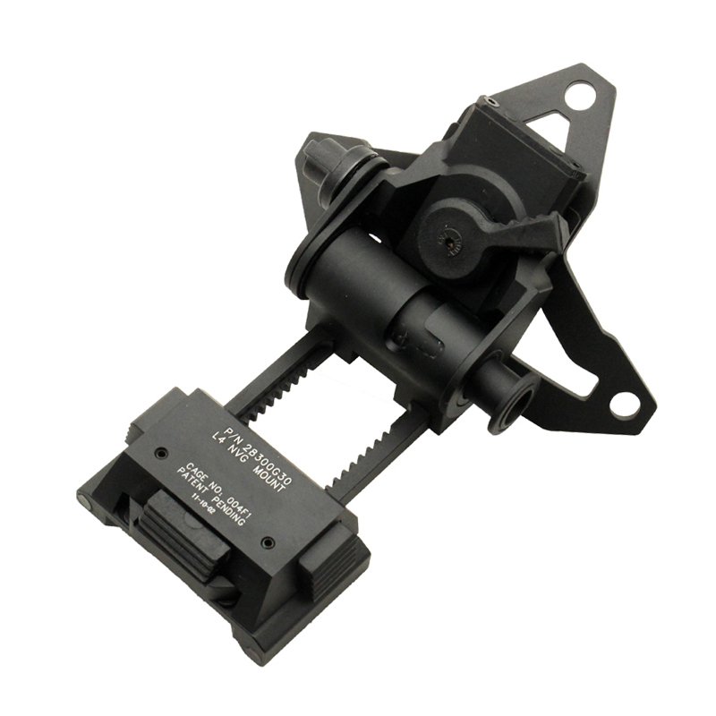 突击先锋 钢制墨鱼干款铝制CNC夜视仪支架头盔改装夜视器材底座L4G30翻斗车